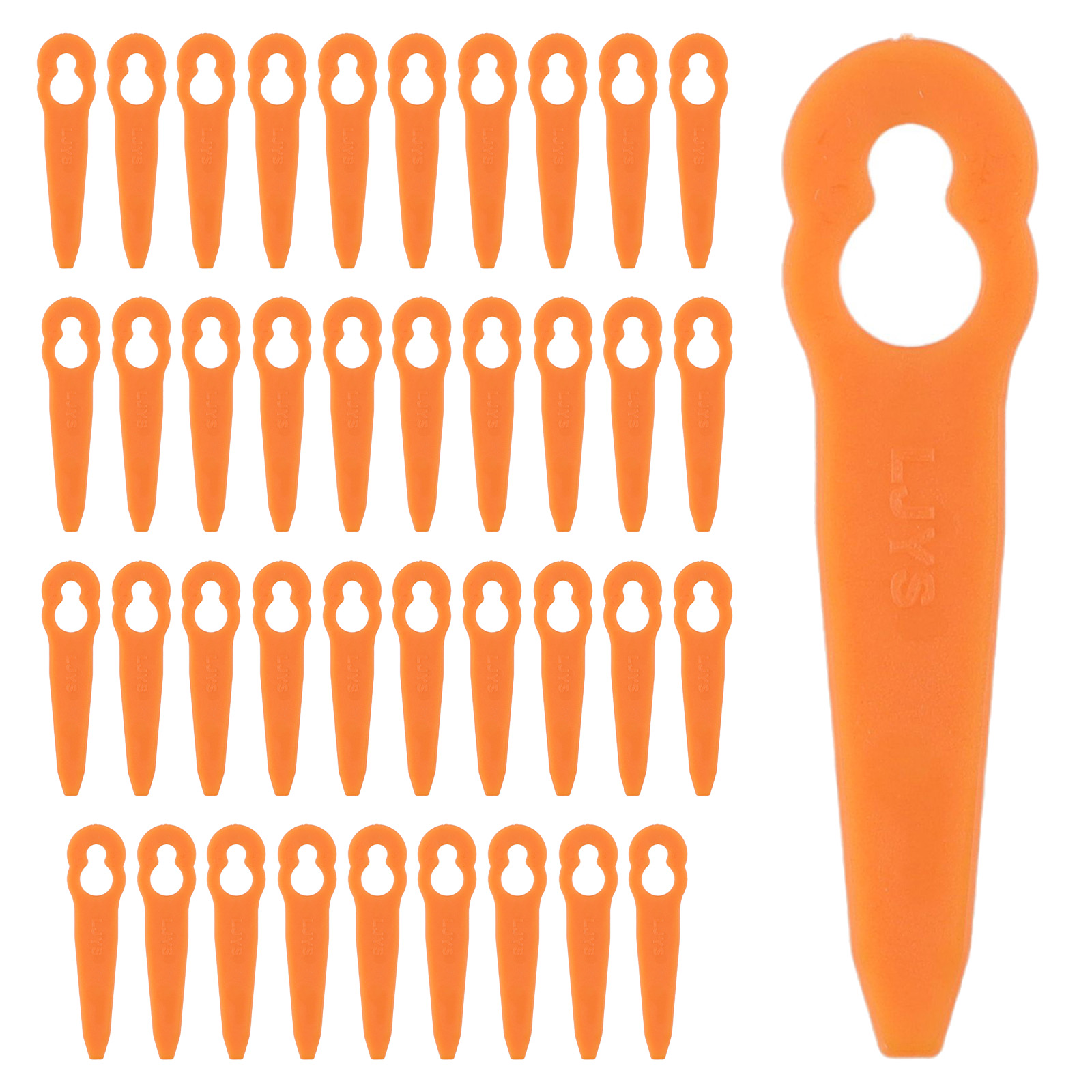 Gardening Tools High Quality - 40 Buah Pisau Pemotong Rumput Plastik