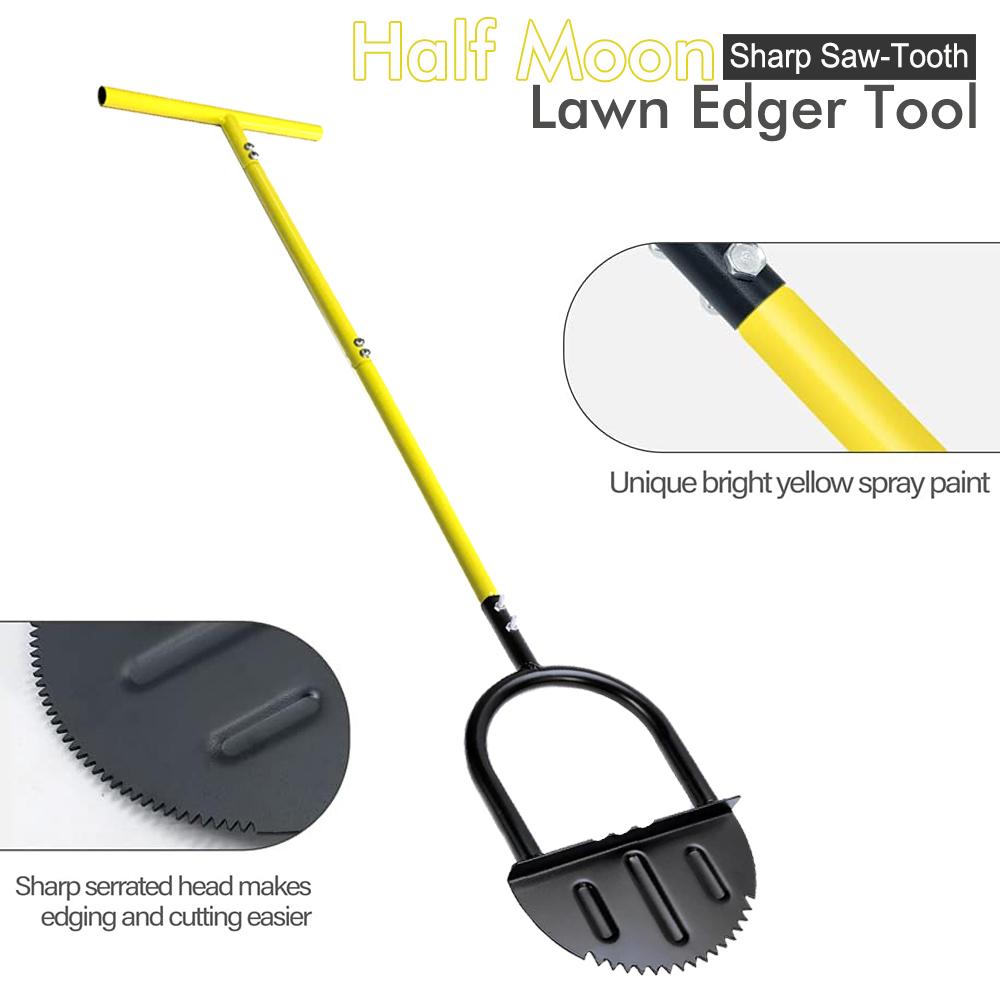 Gardening Tools Spade - Sekop rumput Edger baja Manual, alat