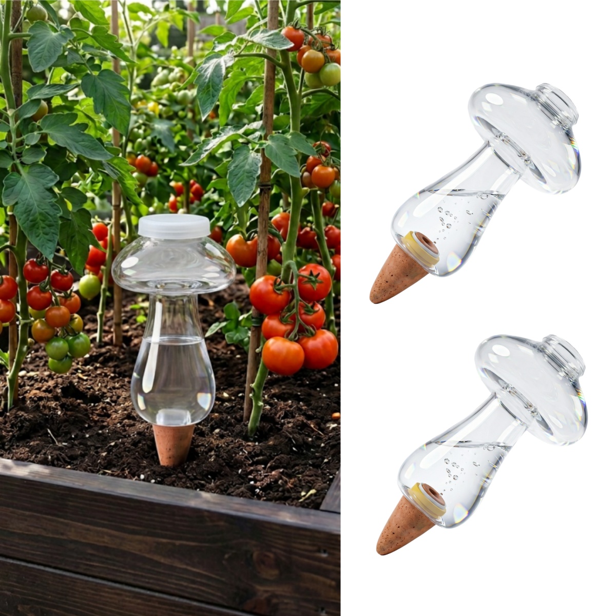Self-Watering Planter - Bola Penyiram Otomatis 300ml untuk Tanaman