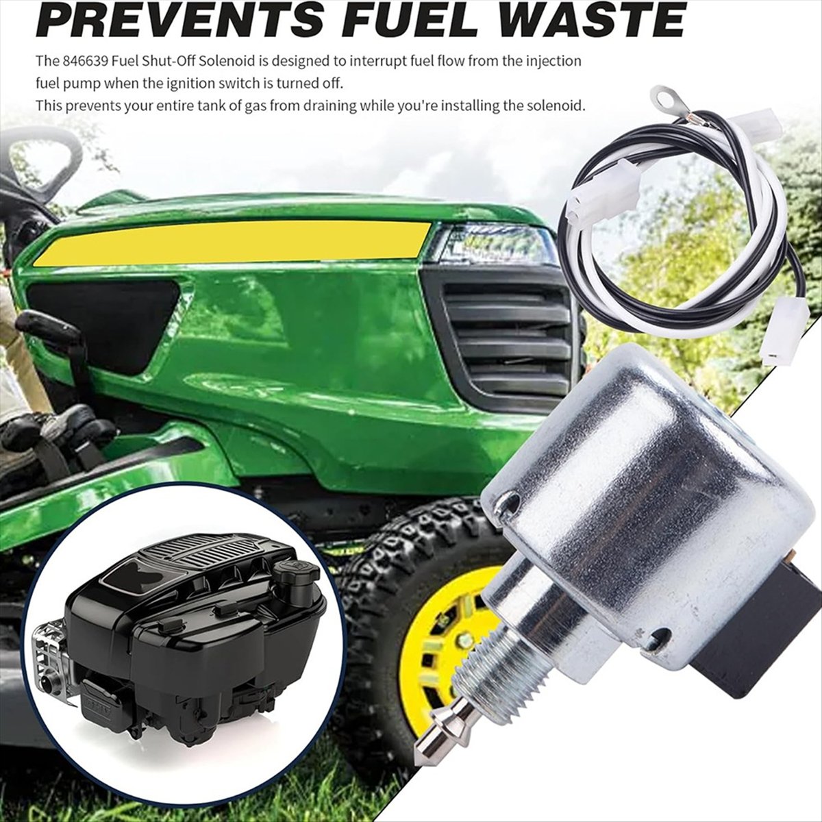 Gardening Tools B&Q - A24I 846639 Solenoid Shut-Off Cocok untuk