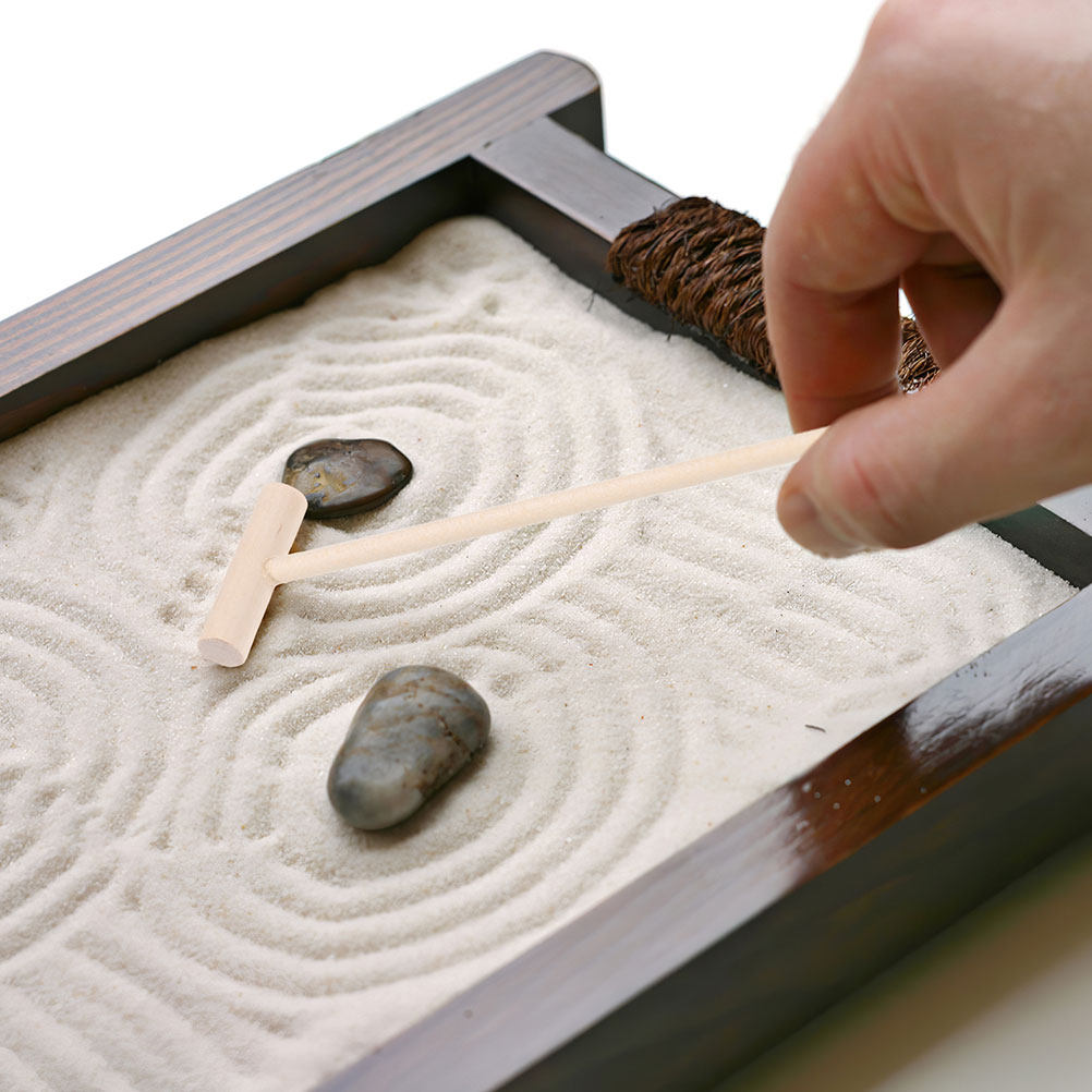 Zen Gardening Tools - 3Pcs Set Alat Penggaruk Pasir Mini