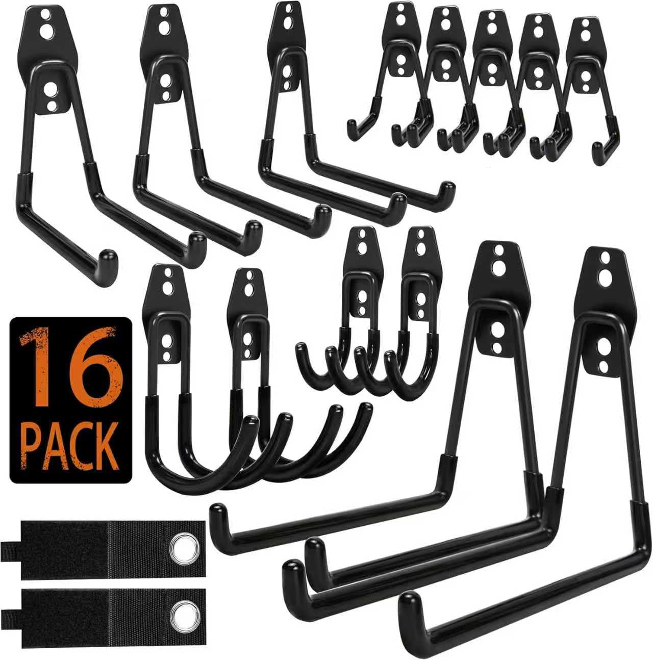 Gardening Tools Screwfix - 16Pcs Gantungan Dinding Logam Tugas Berat
