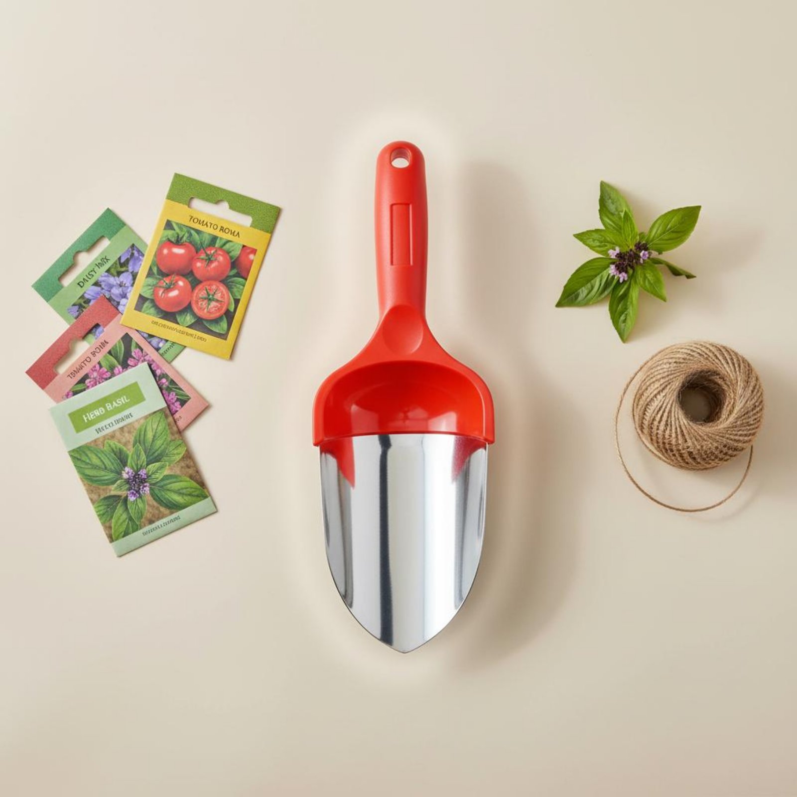 Garden Hand Trowel - Sekop Taman Baja Tahan Karat Sekop