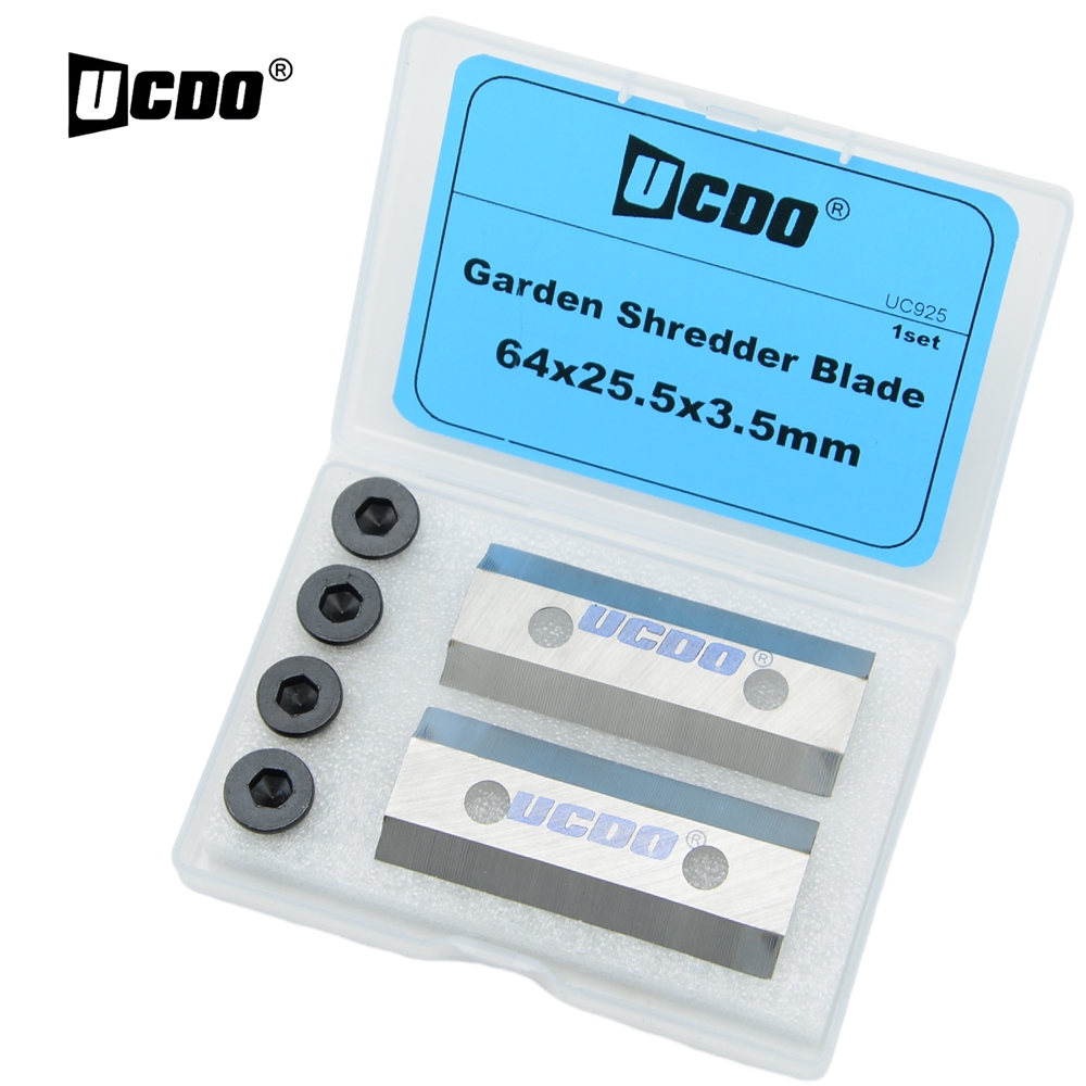 Gardening Tools Screwfix - UCDO HSS set pisau pencacah penghancur