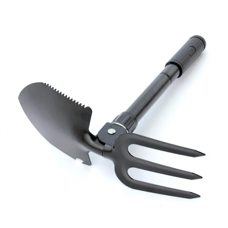 Gardening Tools Spade - Sekop lipat multifungsi portabel, sekop Stainless