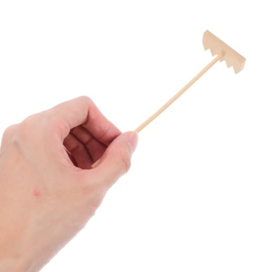 Set Garu Mini Bambu 4 Buah unt - Zen Gardening Tools ulasan dan harga