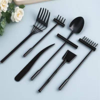 6Pcs Set Garpu Taman Zen Mini  - Zen Gardening Tools ulasan dan harga