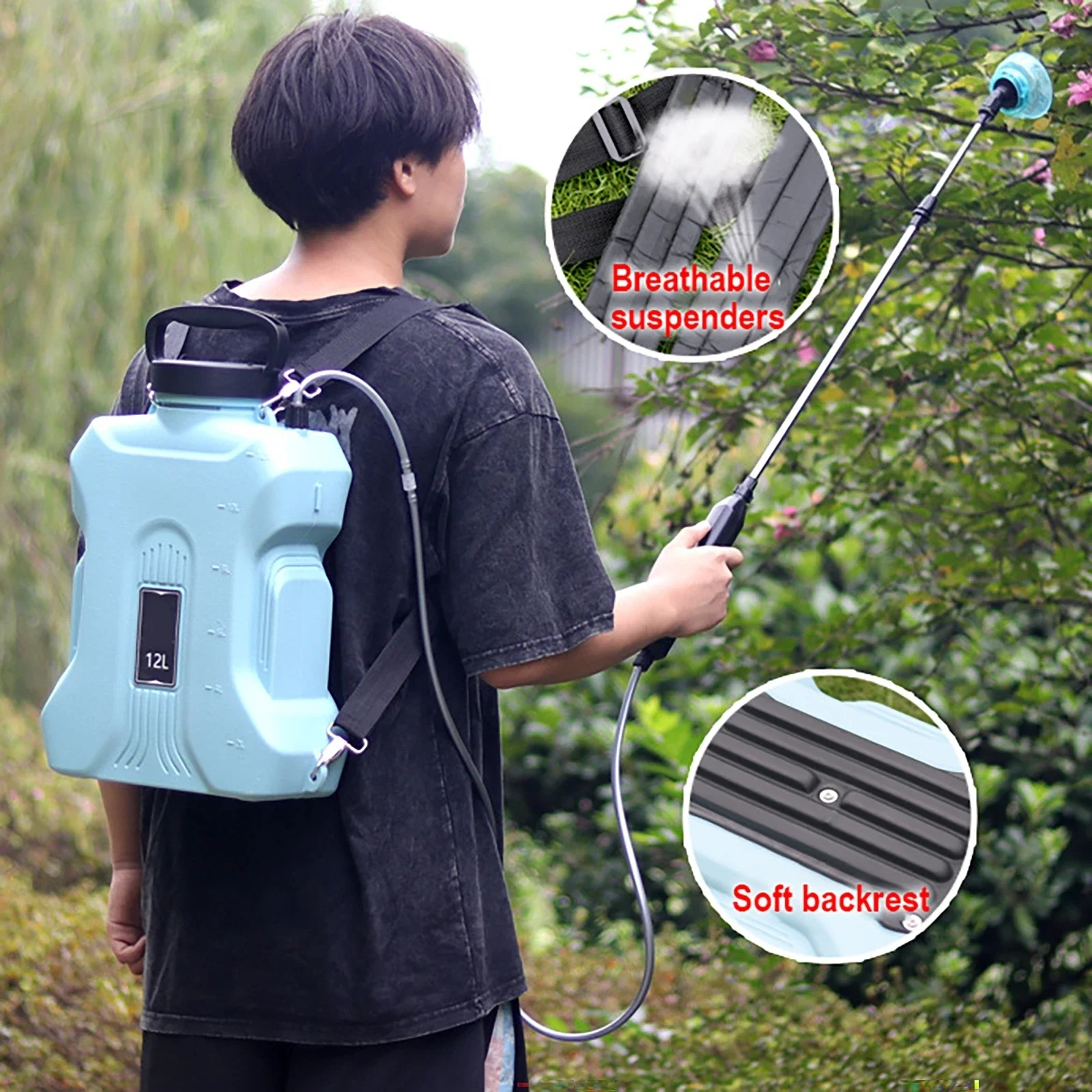 Semprotan Elektrik 12L Berkual - Gardening Tools High Quality ulasan dan harga
