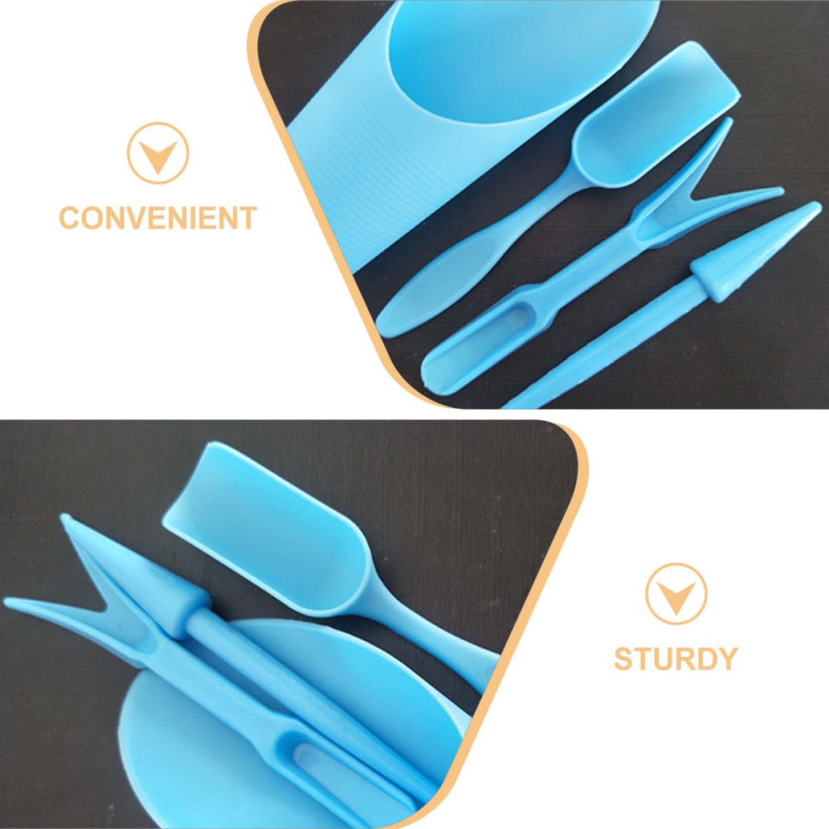 4 buah/set, ember plastik taha - Gardening Tools Spade ulasan dan harga