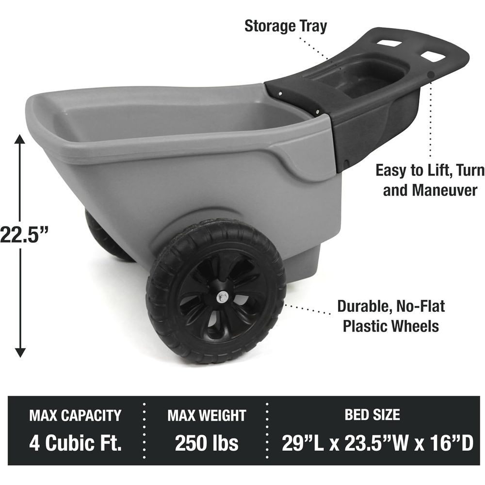 Gerobak Dorong Tahan Lama Easy - Gardening Tools Made In Usa ulasan dan harga