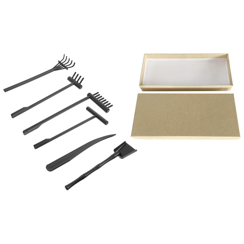 Taman Zen Menyapu Pasir Mini M - Zen Gardening Tools ulasan dan harga