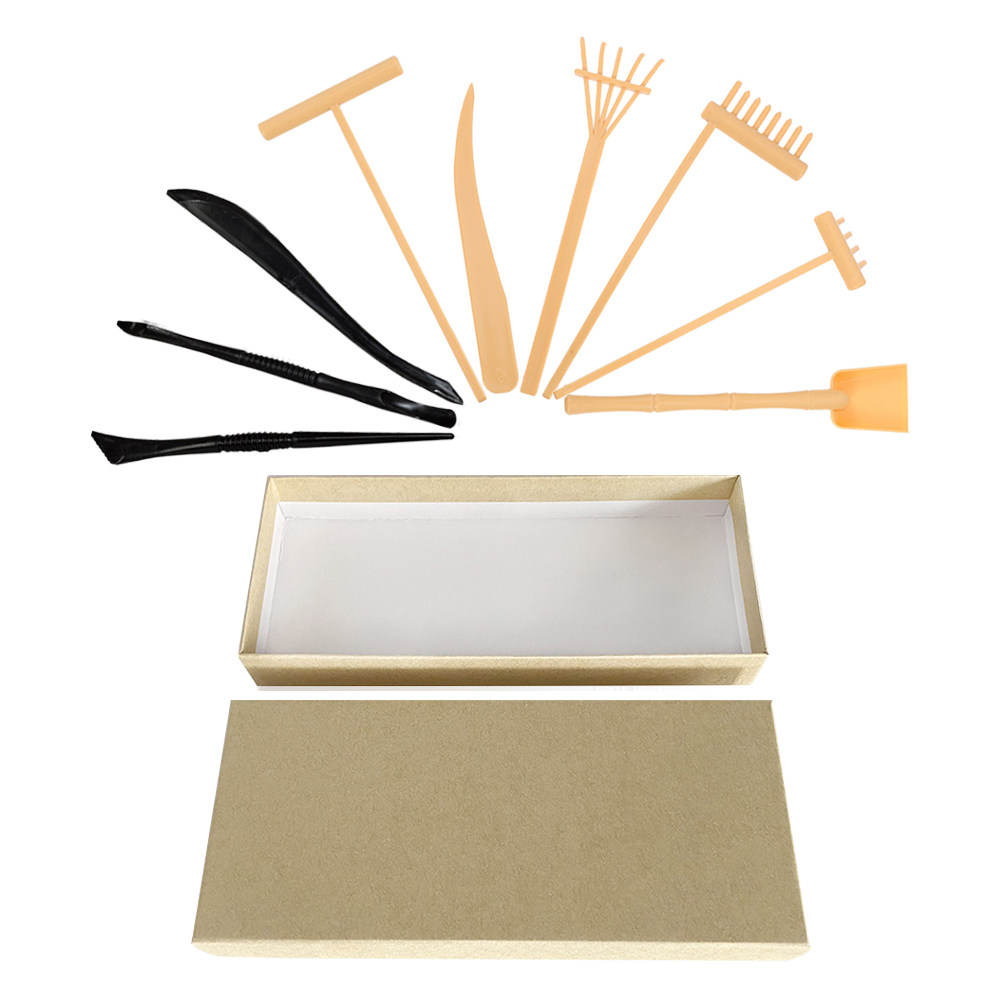 1Set Set Alat Garpu Taman Zen  - Zen Gardening Tools ulasan dan harga