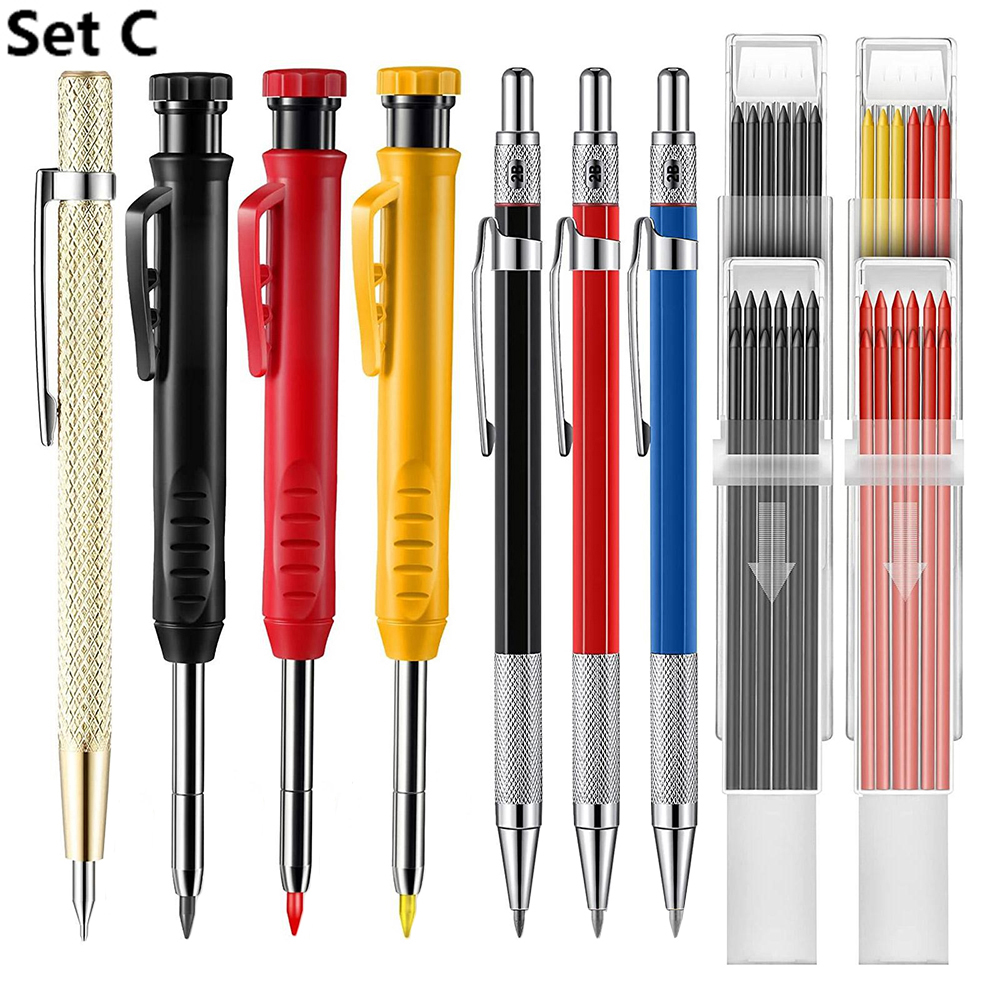 A/B/C/D Set pensil tukang kayu - Gardening Tools B&Q ulasan dan harga