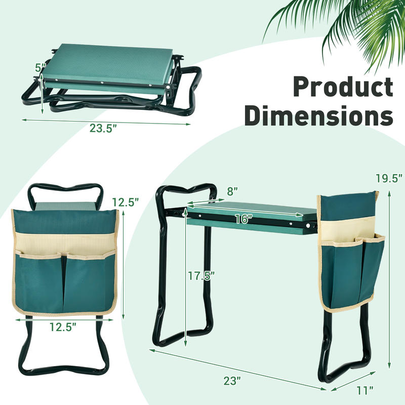 Kursi dan Alas Lutut untuk Ber - Gardening Tools For Seniors ulasan dan harga