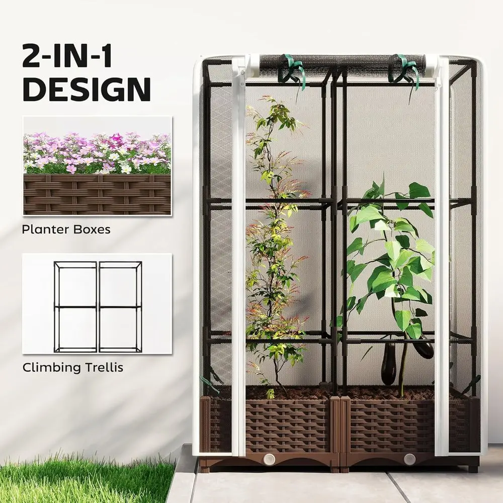 Tempat Tanam Terangkat dengan  - Self-Watering Planter ulasan dan harga