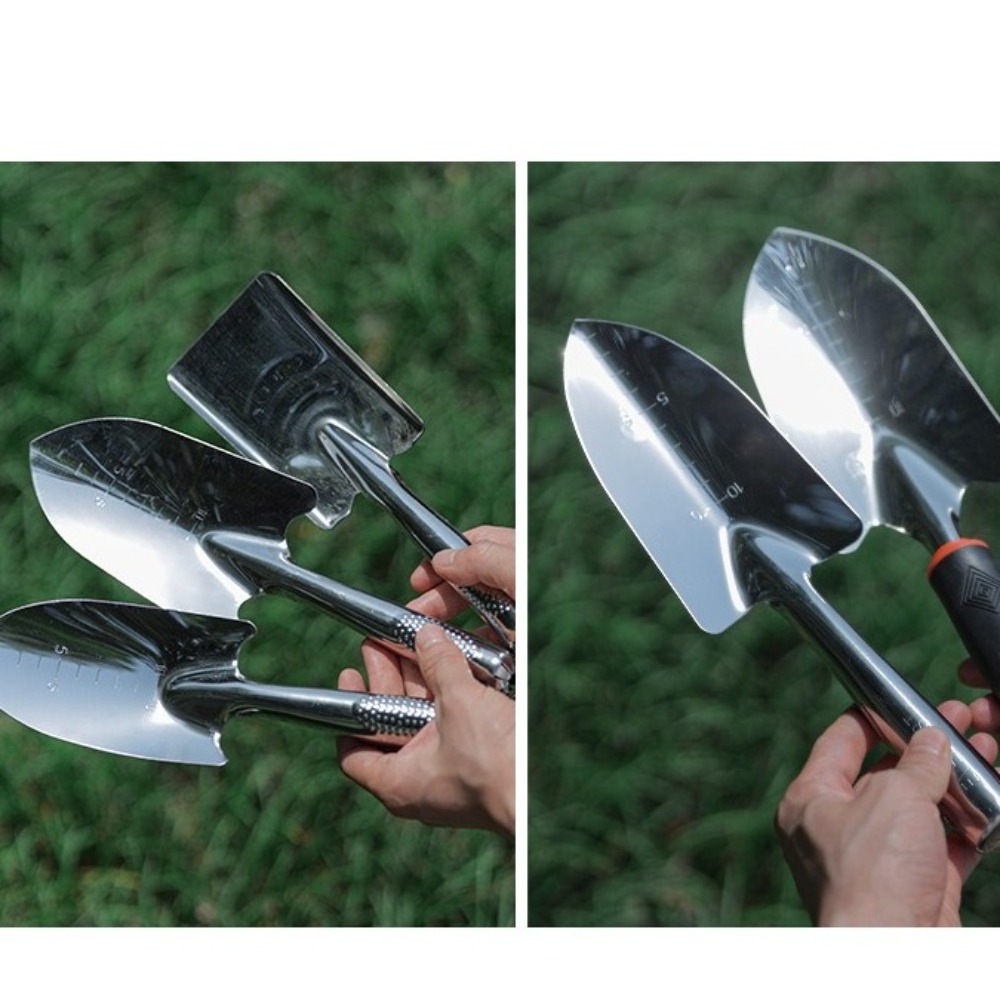 Sekop Taman Baja Anti Karat Mu - Garden Hand Trowel ulasan dan harga