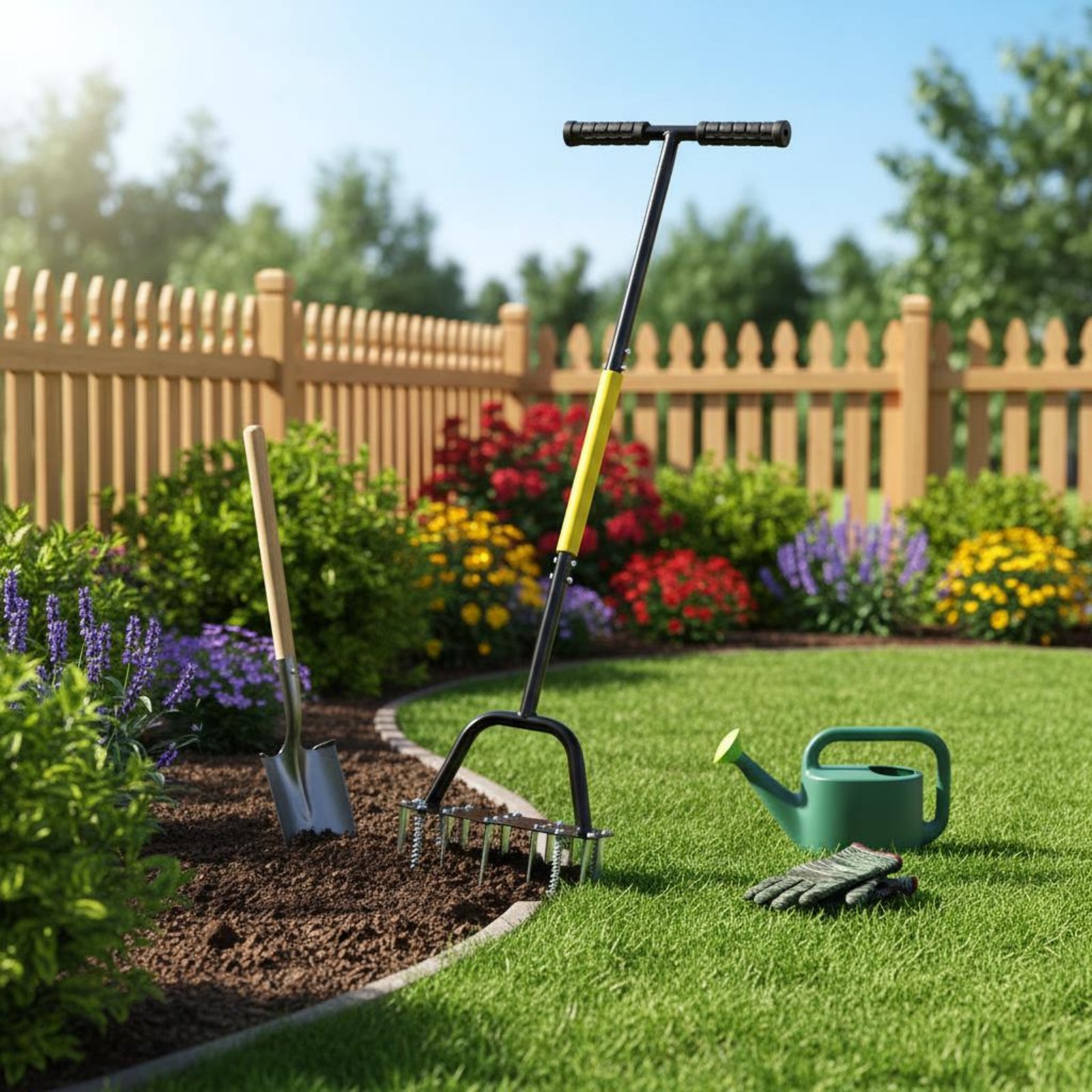 Alat Pemangkas Rumput Setengah - Gardening Tools Spade ulasan dan harga