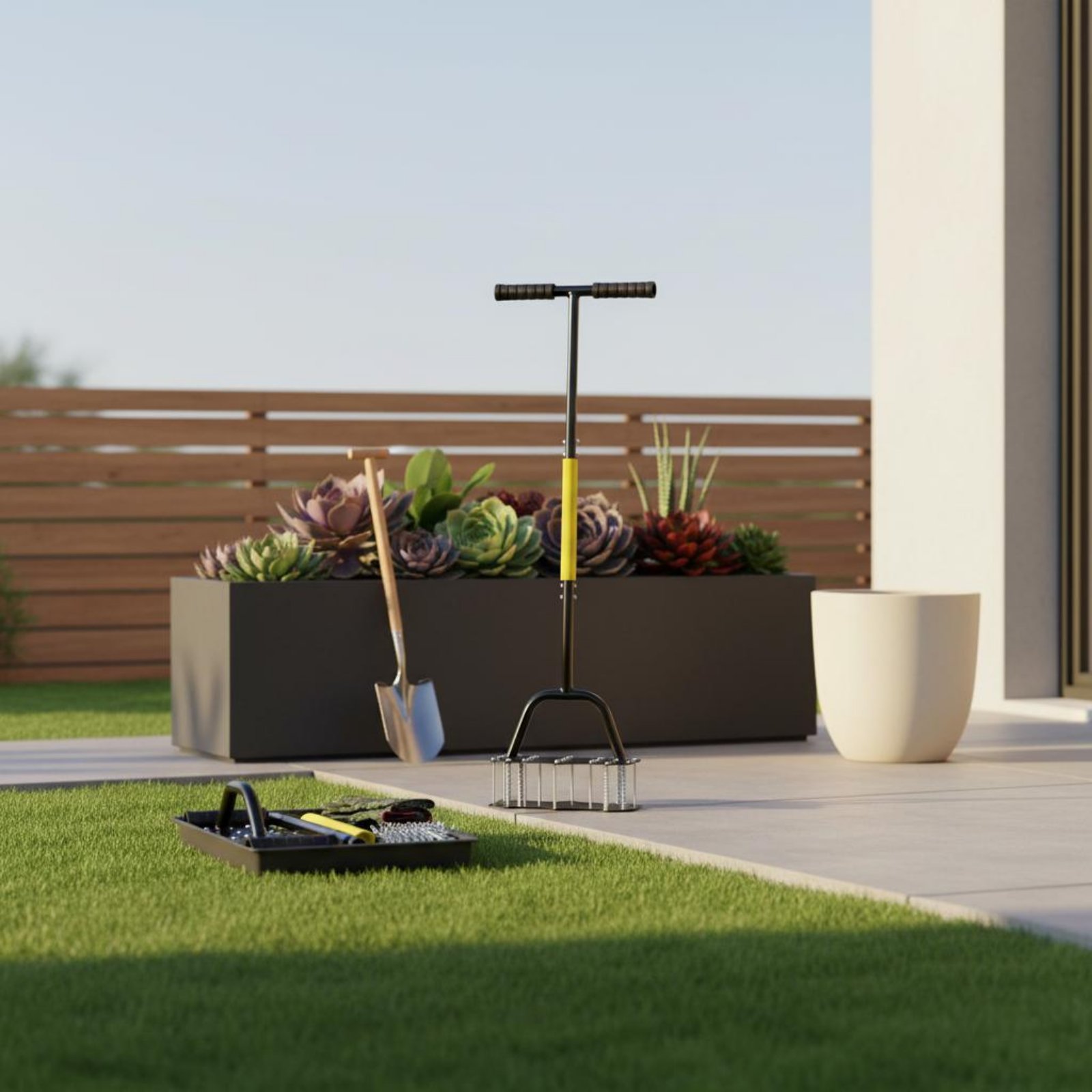 Alat Pemangkas Rumput Setengah - Gardening Tools Spade ulasan dan harga