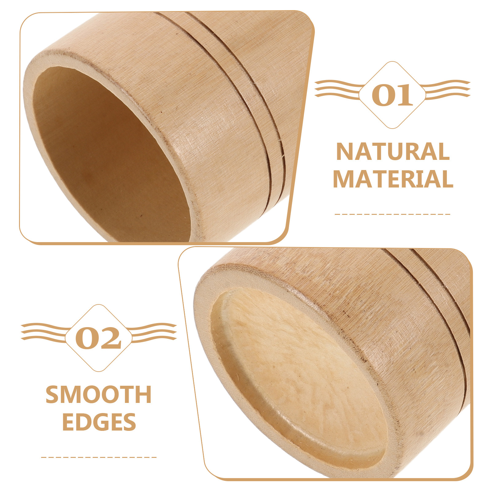 Tabung Penyimpanan Kayu Mini,  - Zen Gardening Tools ulasan dan harga