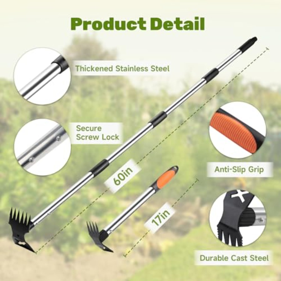 Alat Penyiang Gulma 60 inci de - Gardening Tools For Weeds ulasan dan harga