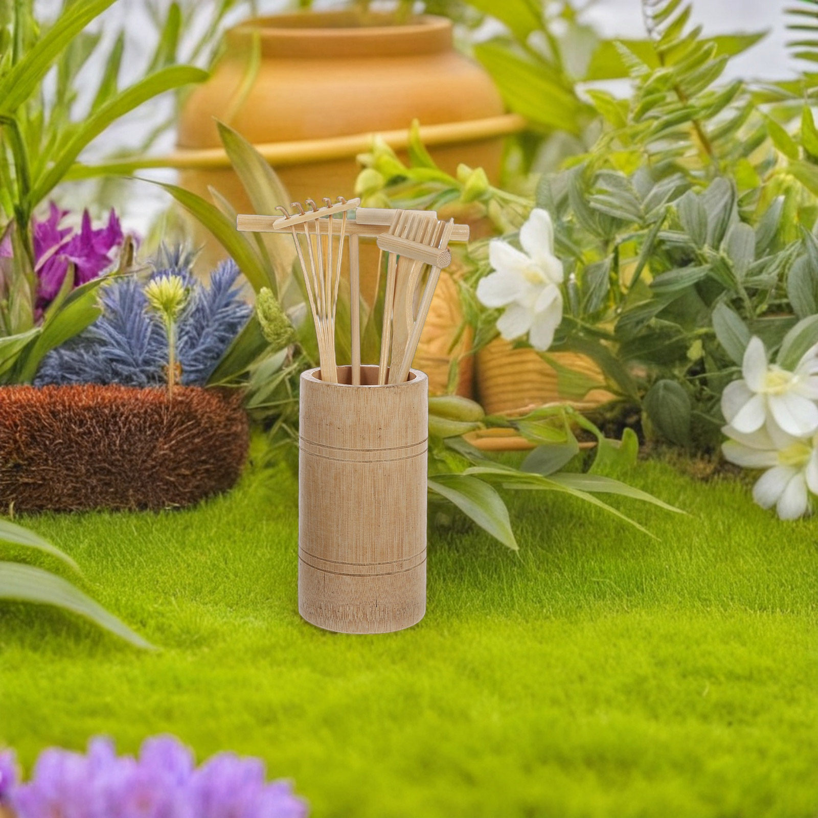 1Set Set Alat Pemecah Pasir Ze - Zen Gardening Tools ulasan dan harga