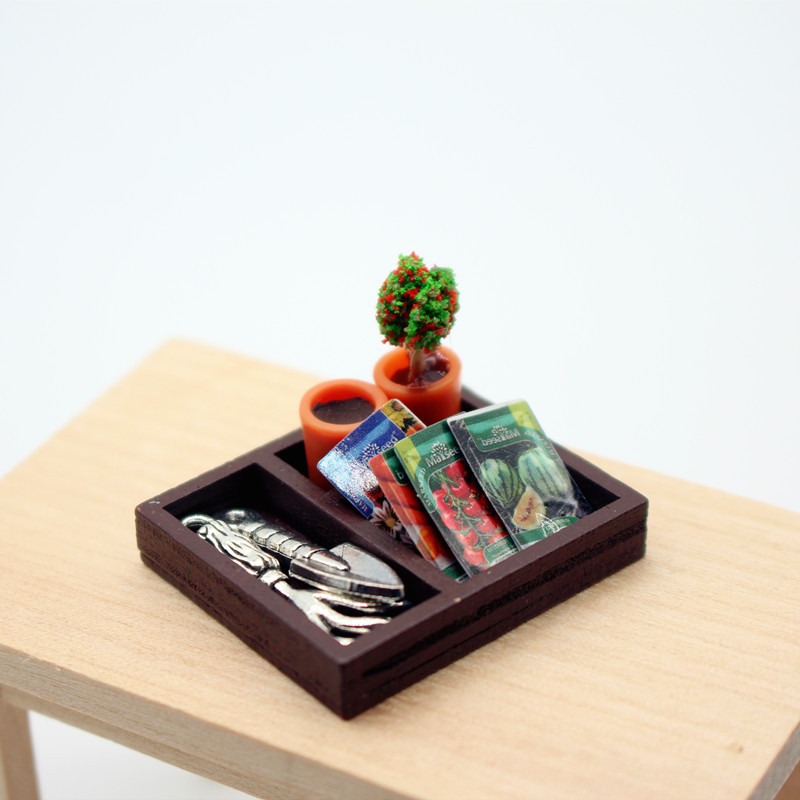 Aksesoris Taman Miniatur Rumah - Gardening Tools Spade ulasan dan harga