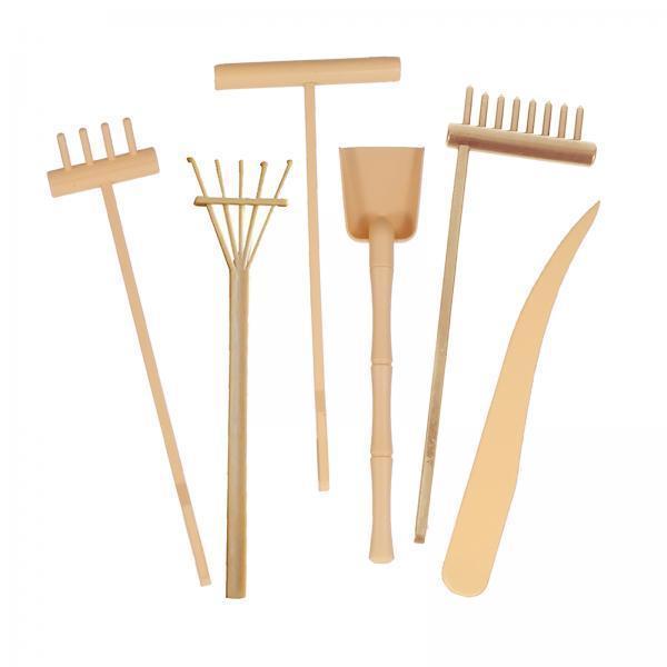 Perlengkapan Pasir Taman Minia - Zen Gardening Tools ulasan dan harga