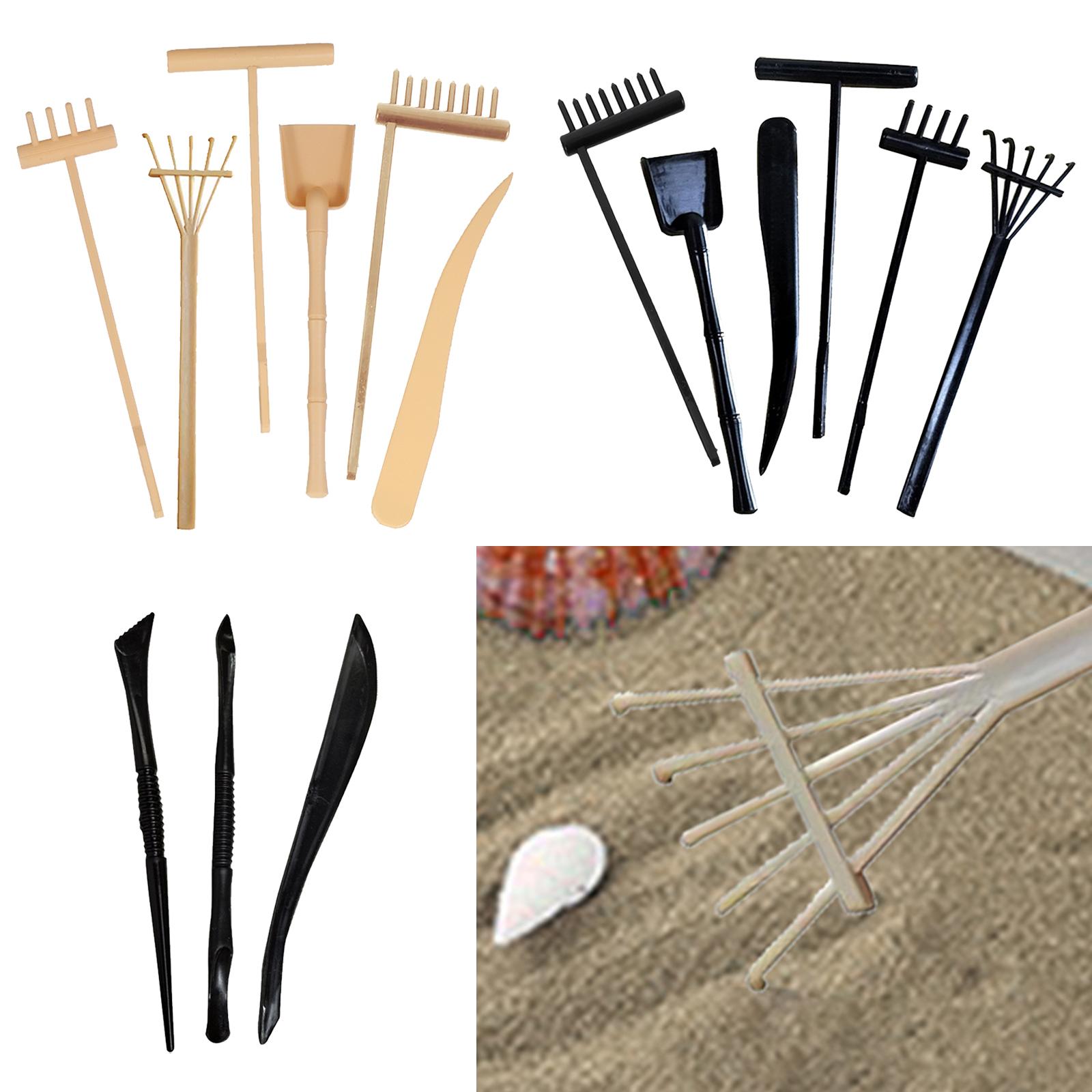 Perlengkapan Pasir Taman Minia - Zen Gardening Tools ulasan dan harga