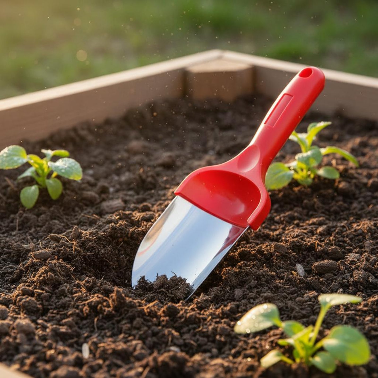 Sekop Taman Baja Tahan Karat S - Garden Hand Trowel ulasan dan harga