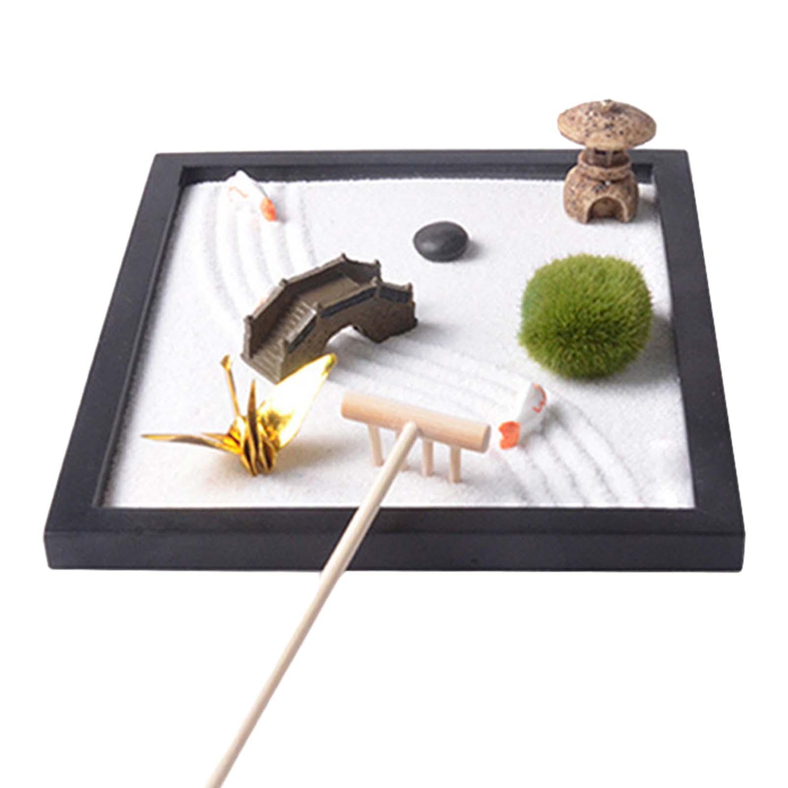 Kit Alat Taman Pasir Mini untu - Zen Gardening Tools ulasan dan harga