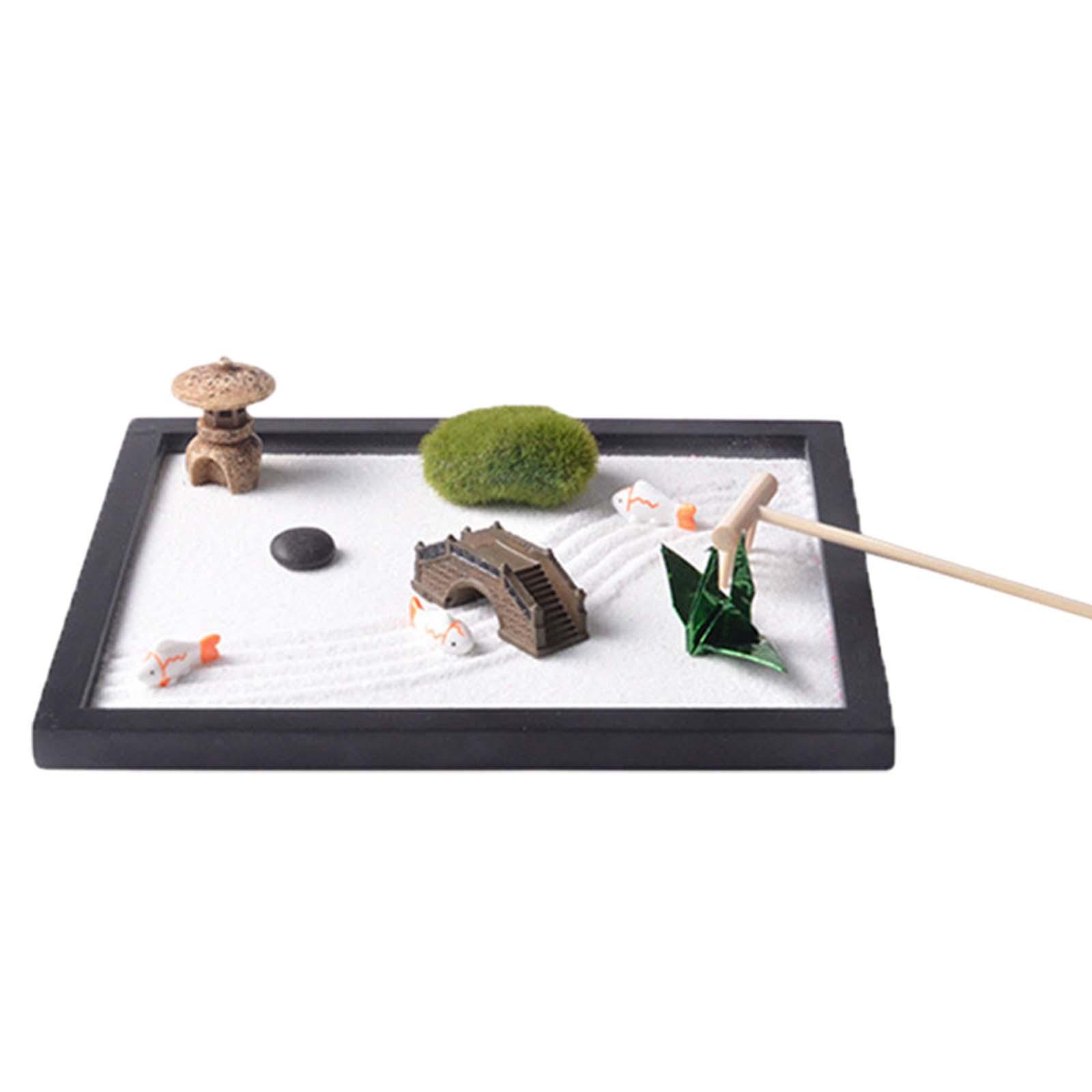 Kit Alat Taman Pasir Mini untu - Zen Gardening Tools ulasan dan harga