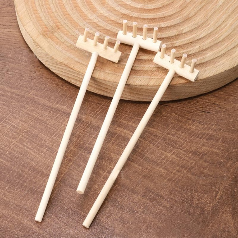 7pcs Miniatur Aksesoris Taman  - Zen Gardening Tools ulasan dan harga