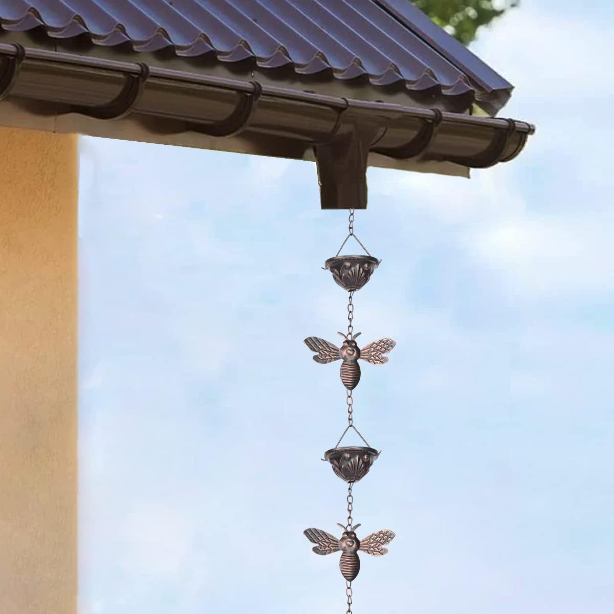 Rantai pengalir air hujan untu - Zen Gardening Tools ulasan dan harga