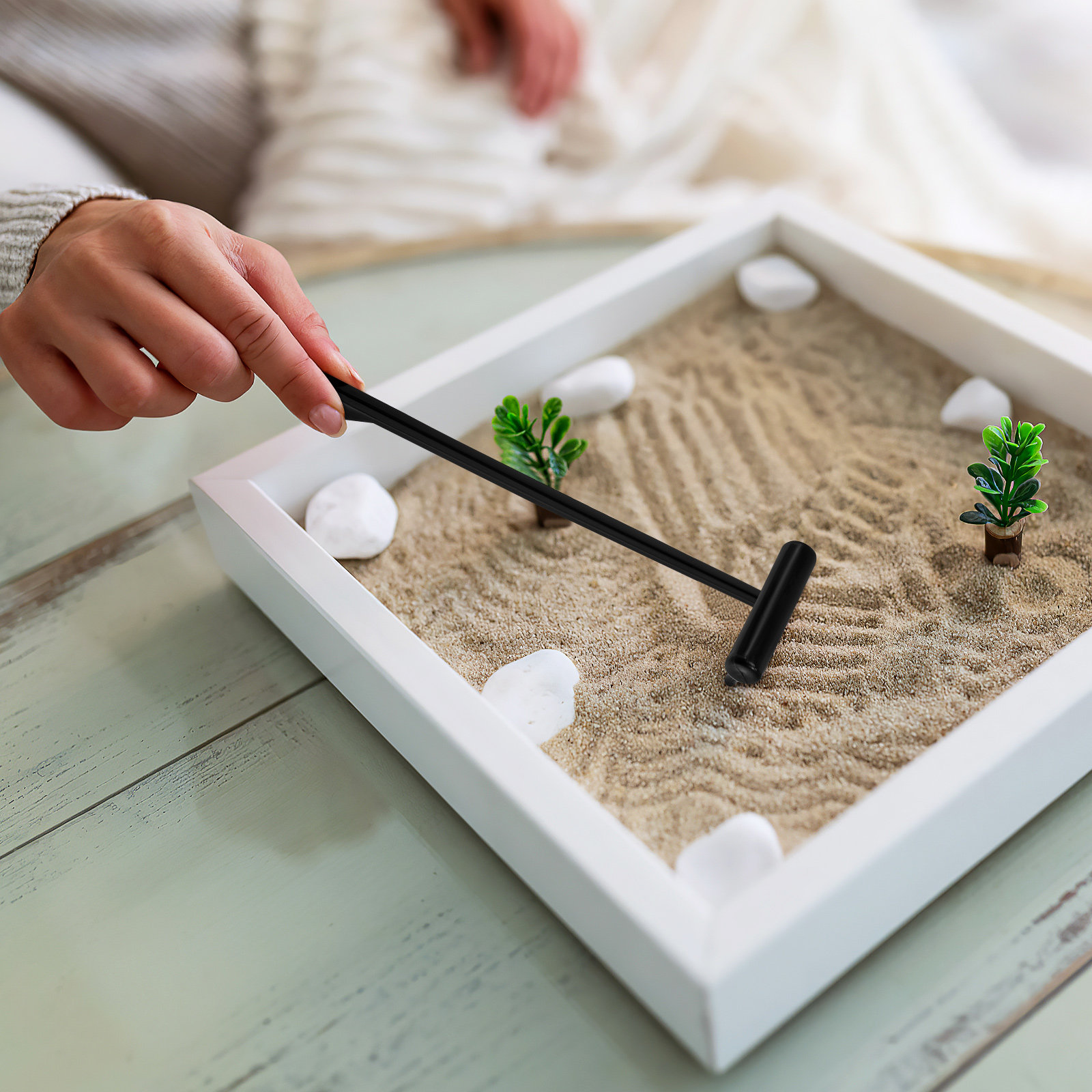 6Pcs Alat Garuk Mini Zen Set G - Zen Gardening Tools ulasan dan harga