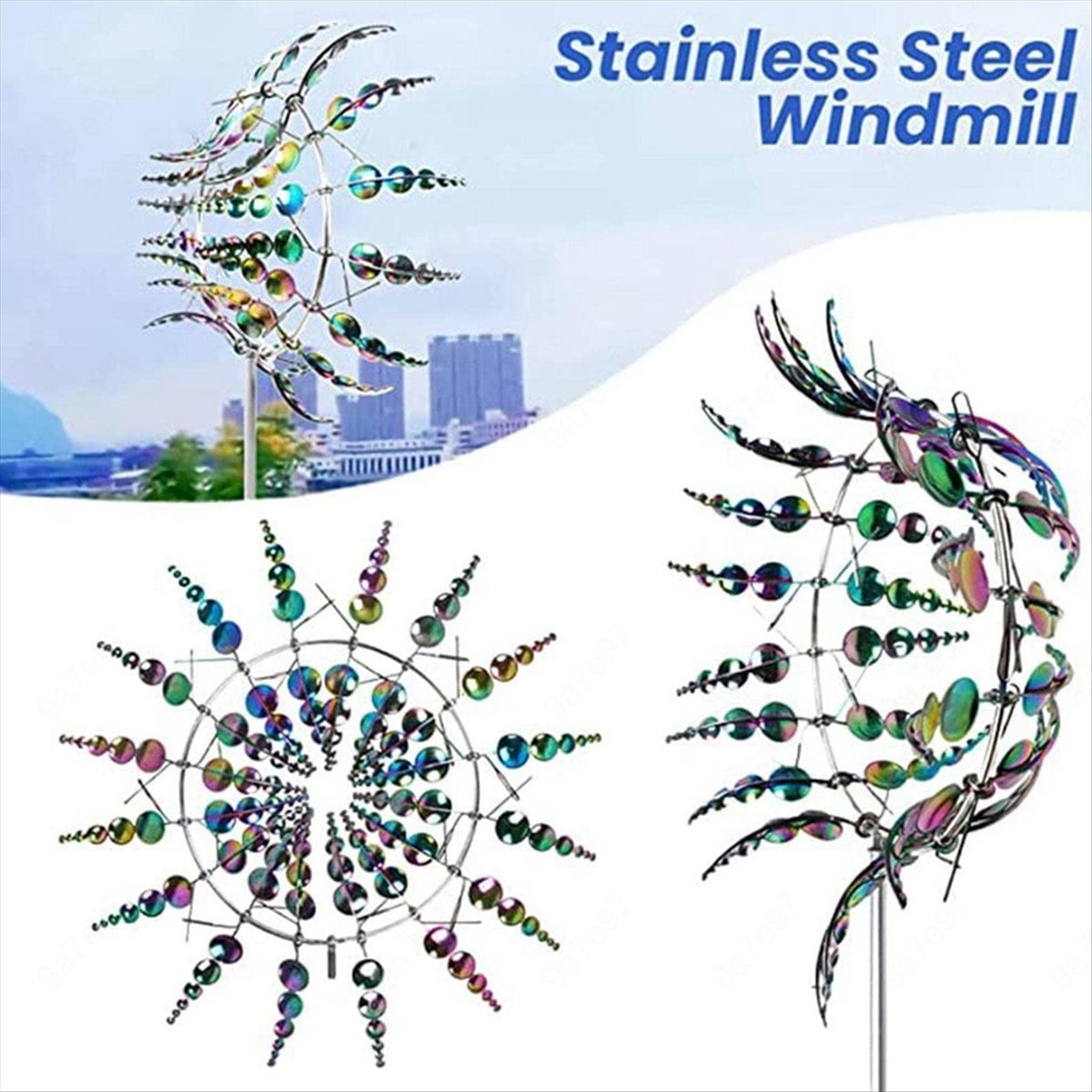 KSOL Magical Metal Wind Spinne - Gardening Tools B&Q ulasan dan harga