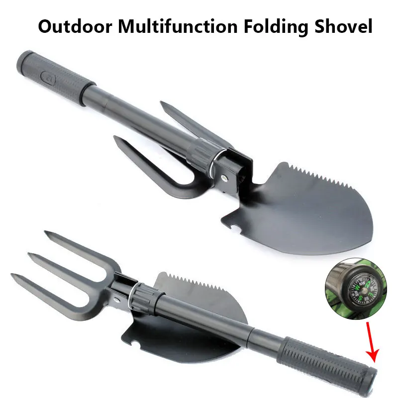 Sekop lipat multifungsi portab - Gardening Tools Spade ulasan dan harga