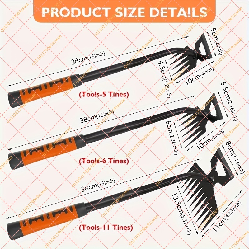 Alat Kebun 2 in 1 dari Baja Ka - Gardening Tools For Weeds ulasan dan harga