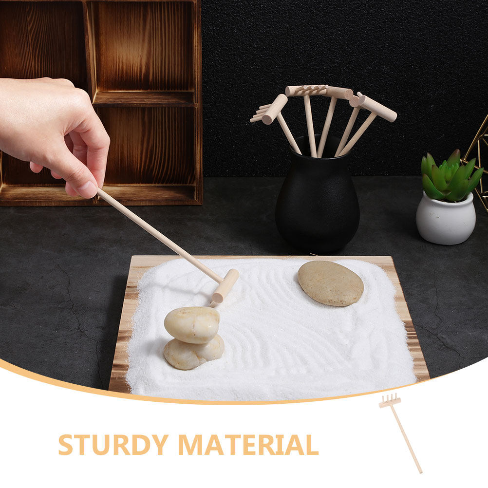 20Pcs Alat Garpu Taman Zen Min - Zen Gardening Tools ulasan dan harga