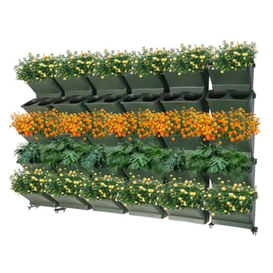 Penanam Dinding Vertikal Untuk - Self-Watering Planter ulasan dan harga