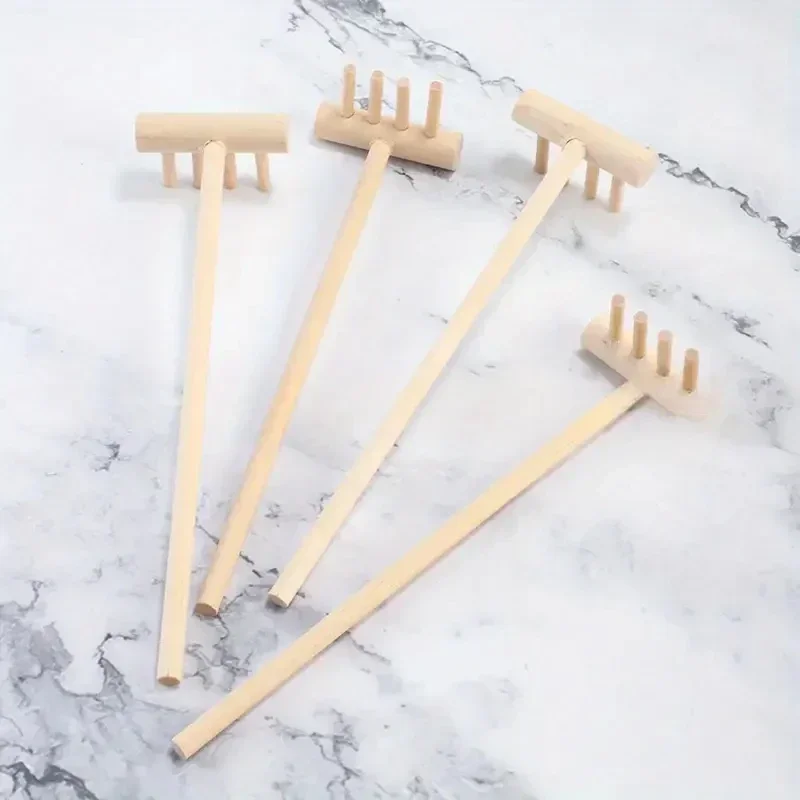 Set Garu Bambu Mini Berkualita - Zen Gardening Tools ulasan dan harga