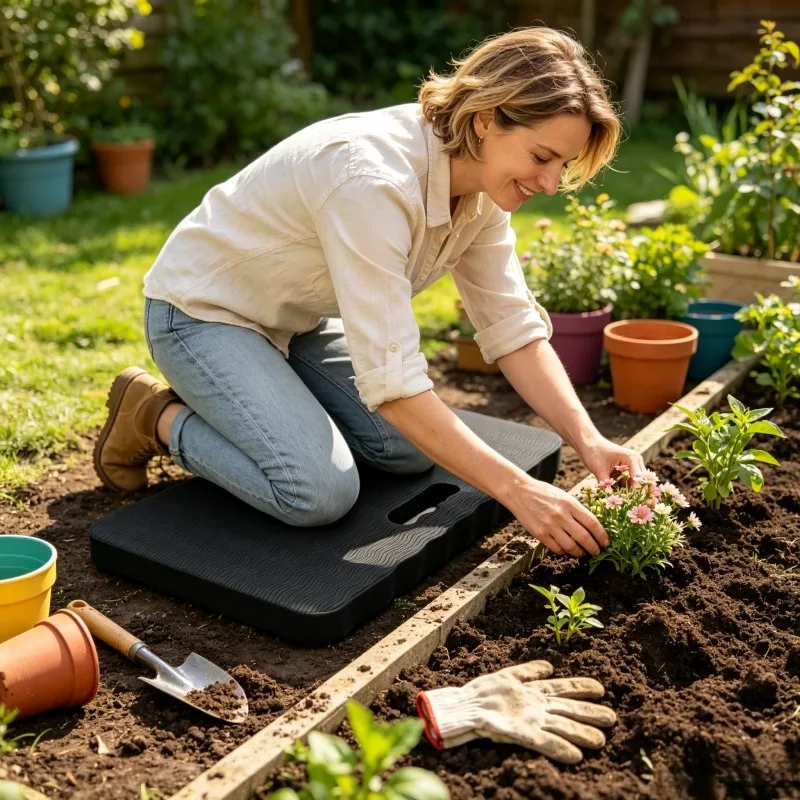 Alas Lutut Tebal Tahan Air, Al - Garden Kneeling Pad ulasan dan harga